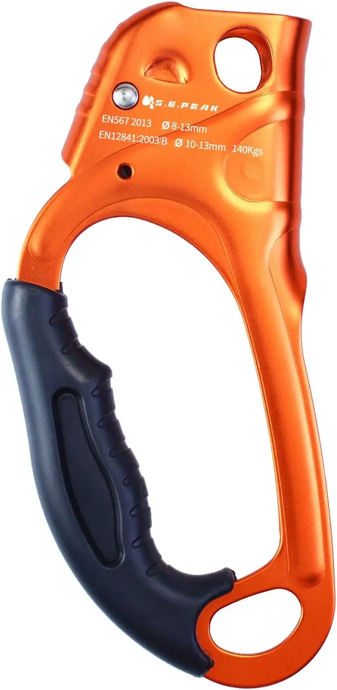 Ascender,140kgs Rappelling Gear Equipment with Ergonomic Rubber Handle for Rock Climbing Tree Arborist,Climbing Rescue Caving
Ascender,140kgs Rappelling Gear Equipment with Ergonomic Rubber Handle for Rock Climbing Tree Arborist,Climbing Rescue Caving