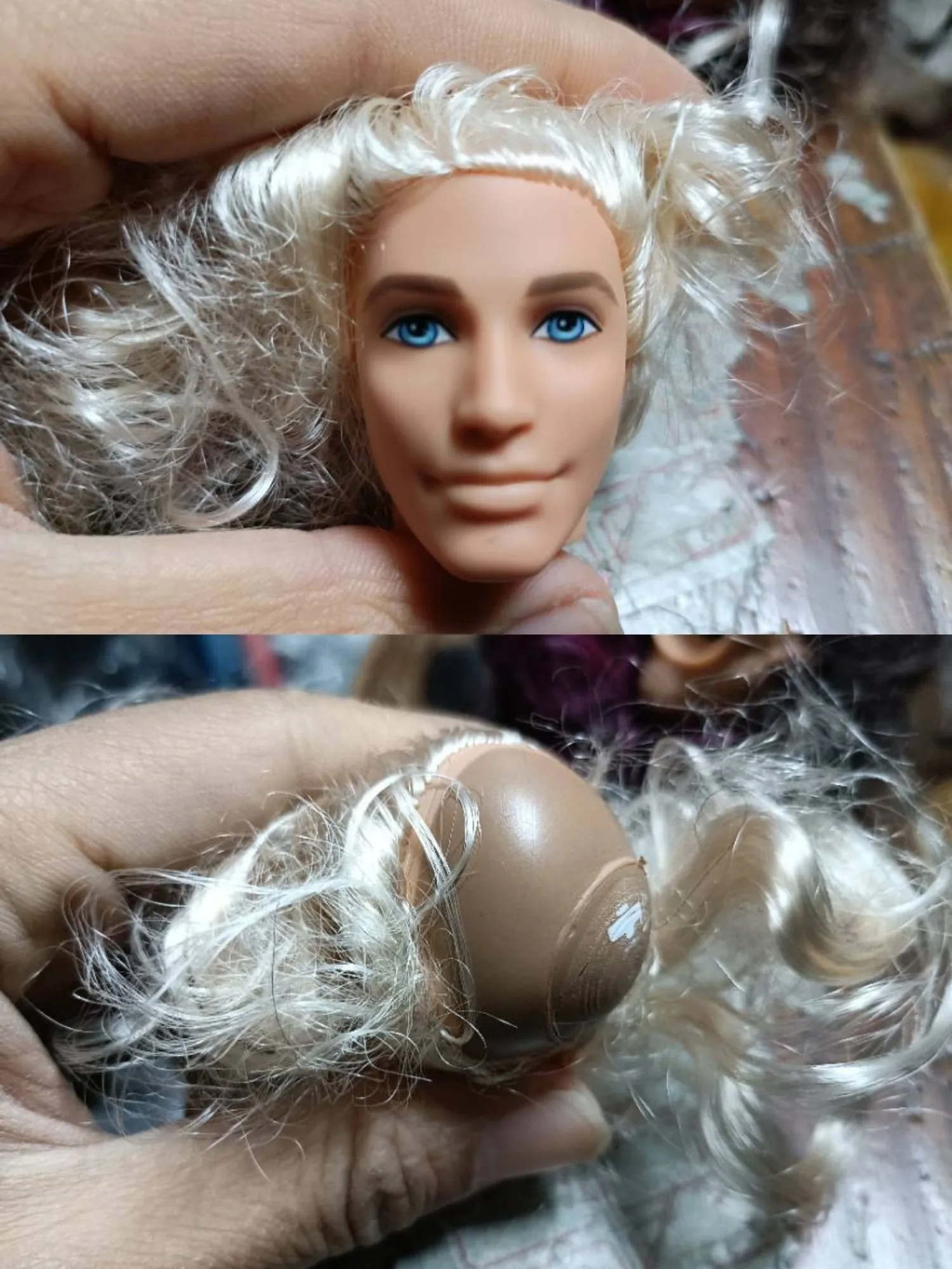 1/6 speical face Rare Collection Makeup barbi head limited unique ken diy accessories Christmas Gift Favor cangku wozui
1/6 speical face Rare Collection Makeup barbi head limited unique ken diy accessories Christmas Gift Favor cangku wozui