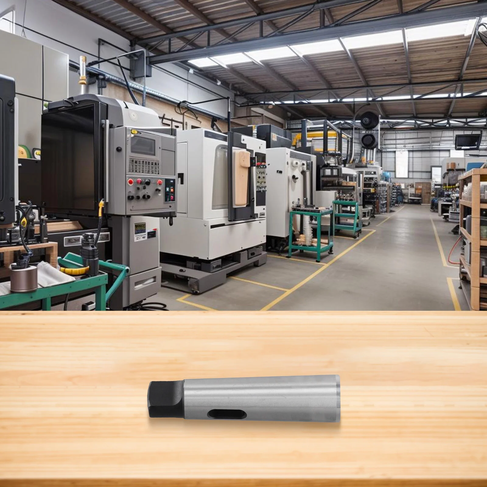 Lathe Accessory MT4 To MT2 Adapter Lathe Taper Adapter Easy To Maintain Easy To Store Long Life Shock-resistance
Lathe Accessory MT4 To MT2 Adapter Lathe Taper Adapter Easy To Maintain Easy To Store Long Life Shock-resistance