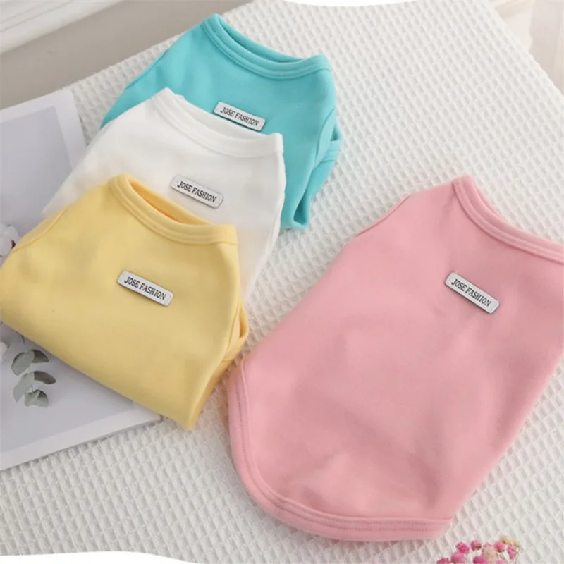 Autumn Dog Pet Clothes for Pekingese Chihuahua Schnauzer Poodle Teddy Pet Vests Cat Clothes Pink Yellow Cotton Pet Product
Autumn Dog Pet Clothes for Pekingese Chihuahua Schnauzer Poodle Teddy Pet Vests Cat Clothes Pink Yellow Cotton Pet Product