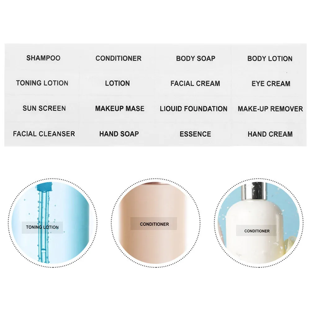 20 Sheets Bottle Label Stickers Sub Bottle Labels for Travel Skincare and Bathroom Organization
20 Sheets Bottle Label Stickers Sub Bottle Labels for Travel Skincare and Bathroom Organization