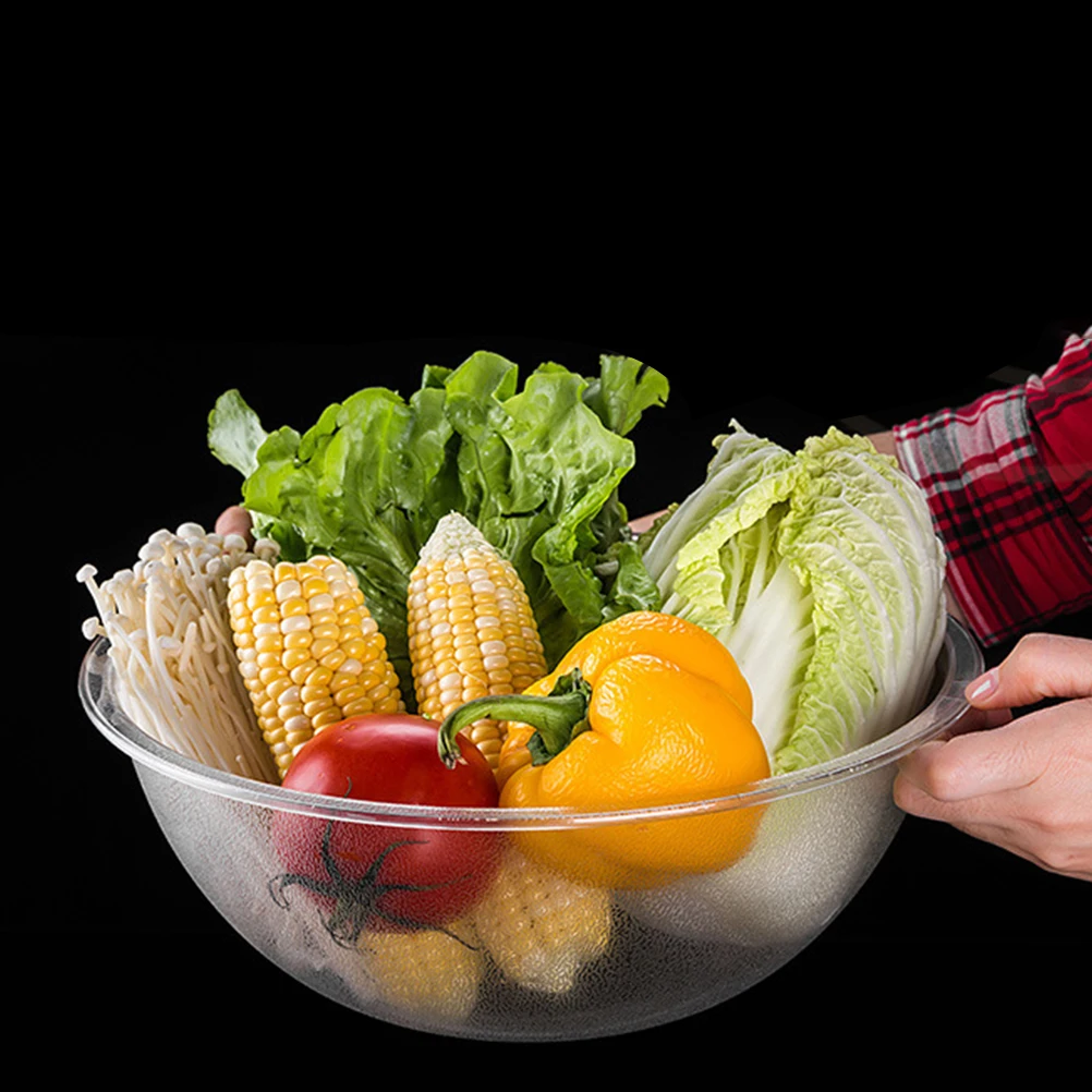 Large Vegetable Selection Bowl Salad Serving PC Dish Basin Food Containers Plastic Mixing Bowls Fruit Salad Container Egg
Large Vegetable Selection Bowl Salad Serving PC Dish Basin Food Containers Plastic Mixing Bowls Fruit Salad Container Egg
