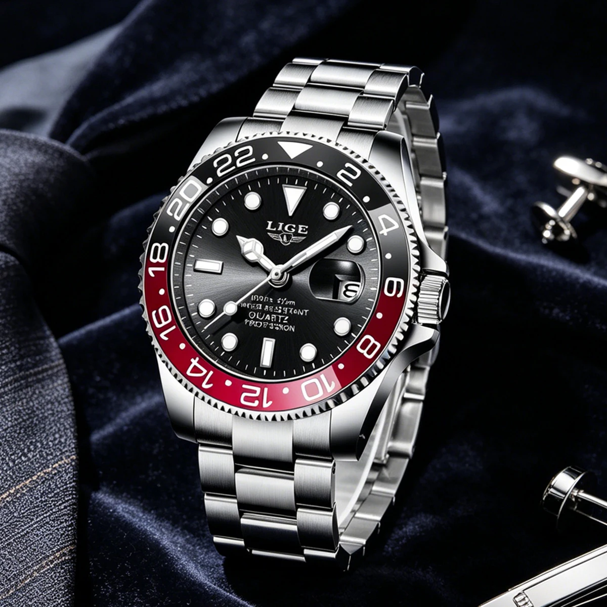 LIGE New Luxury Couple Watches Quartz Watches 30M Waterproof Fashion Stainless Steel Watch Valentine Gift Love Watch +Box
LIGE New Luxury Couple Watches Quartz Watches 30M Waterproof Fashion Stainless Steel Watch Valentine Gift Love Watch +Box
