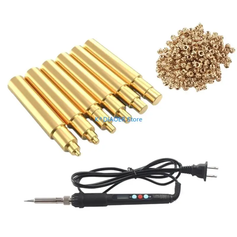 770D Durable Heat Resistant Soldering Iron Tip with Screw Nut Design for Quick Heating and Stable Operation
770D Durable Heat Resistant Soldering Iron Tip with Screw Nut Design for Quick Heating and Stable Operation