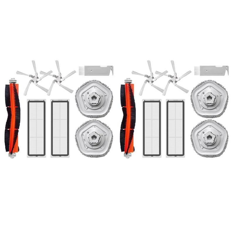 X17A 2025 NEW-2Set Замена для Xiaomi Dreame Bot W10 W10 Pro Самоочищающийся пылесос и швабра Основная боковая щетка Hepa Filter Mop Pa
X17A 2025 NEW-2Set Замена для Xiaomi Dreame Bot W10 W10 Pro Самоочищающийся пылесос и швабра Основная боковая щетка Hepa Filter Mop Pa