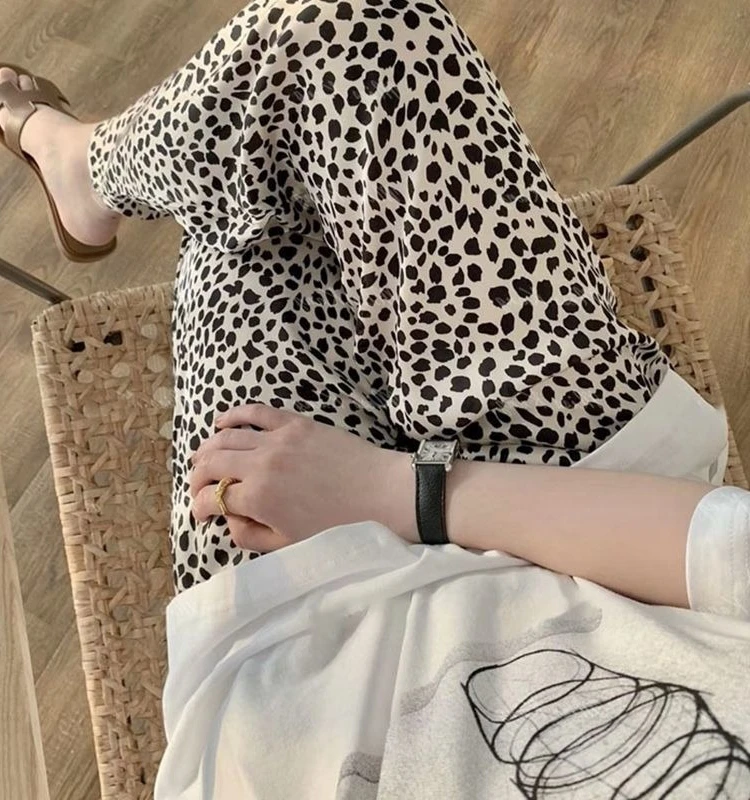 plus Size 300 Pounds Large Leopard Print Sleepwear Women's Loose Wide Leg Pants Thin Summer Casual Home Clothes
plus Size 300 Pounds Large Leopard Print Sleepwear Women's Loose Wide Leg Pants Thin Summer Casual Home Clothes
