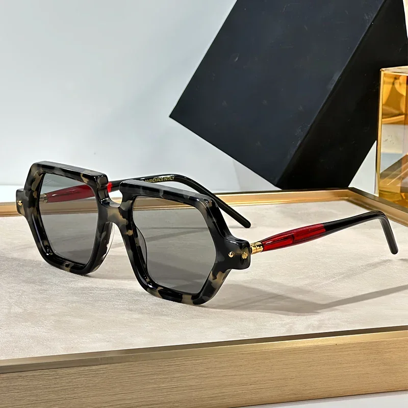 Maske P19 Acetate Square Sunglasses for Men and Women High Quality Brand Designer Uv400 Optical Prescription Retro Eyeglasses
Maske P19 Acetate Square Sunglasses for Men and Women High Quality Brand Designer Uv400 Optical Prescription Retro Eyeglasses