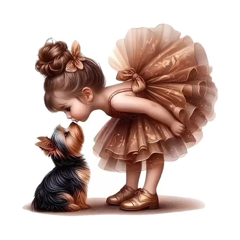 Self-adhesive Paper for Decoration, Cute Girl and Puppy, Warm Healing Wall Stickers, Bedroom Background, Children's Room AA104
Self-adhesive Paper for Decoration, Cute Girl and Puppy, Warm Healing Wall Stickers, Bedroom Background, Children's Room AA104