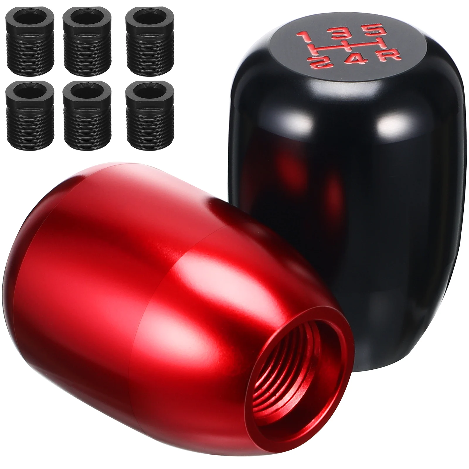 2Pcs Car Knob Gear Stick Shift Manual Transmission Handle Aluminium Alloy Red Black 6Speed Interior Vehicle
2Pcs Car Knob Gear Stick Shift Manual Transmission Handle Aluminium Alloy Red Black 6Speed Interior Vehicle