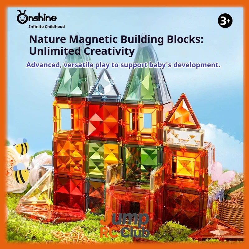 ONSHINE Nature Color Magnetic Building Tiles Educational Toy 3D Window Magnetic Blocks for Kids Birthday Gift Fun Learning Toy
ONSHINE Nature Color Magnetic Building Tiles Educational Toy 3D Window Magnetic Blocks for Kids Birthday Gift Fun Learning Toy