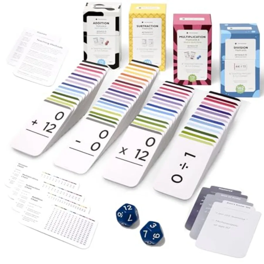 Award-Winning Math Flash Cards 681 Addition Subtraction Multiplication and Division Facts 0 12 1 Fact and Visual Aid Per Card (
Award-Winning Math Flash Cards 681 Addition Subtraction Multiplication and Division Facts 0 12 1 Fact and Visual Aid Per Card (