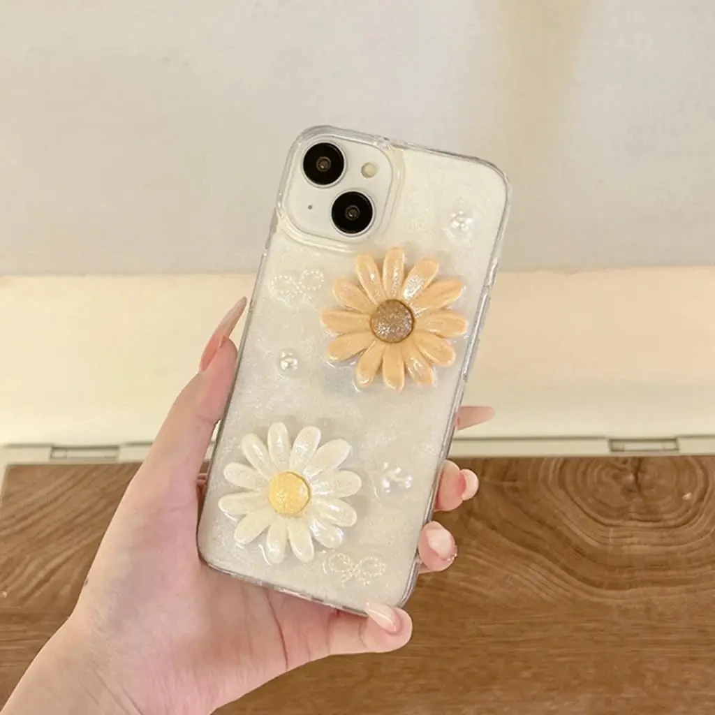 Stylish Pearl Light Stereoscopic Daisy Flower Bow Cover Case For iPhone 15 14 13 12 11 Pro Max Plus Shockproof Protective
Stylish Pearl Light Stereoscopic Daisy Flower Bow Cover Case For iPhone 15 14 13 12 11 Pro Max Plus Shockproof Protective