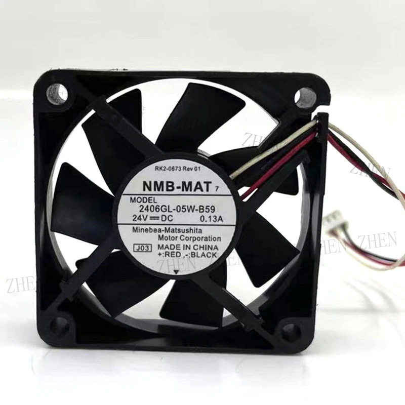 S New for NMB 2406GL-05W-B59 DC 24V 0.13A 3 Pin inverter cooling fan#QW
S New for NMB 2406GL-05W-B59 DC 24V 0.13A 3 Pin inverter cooling fan#QW
