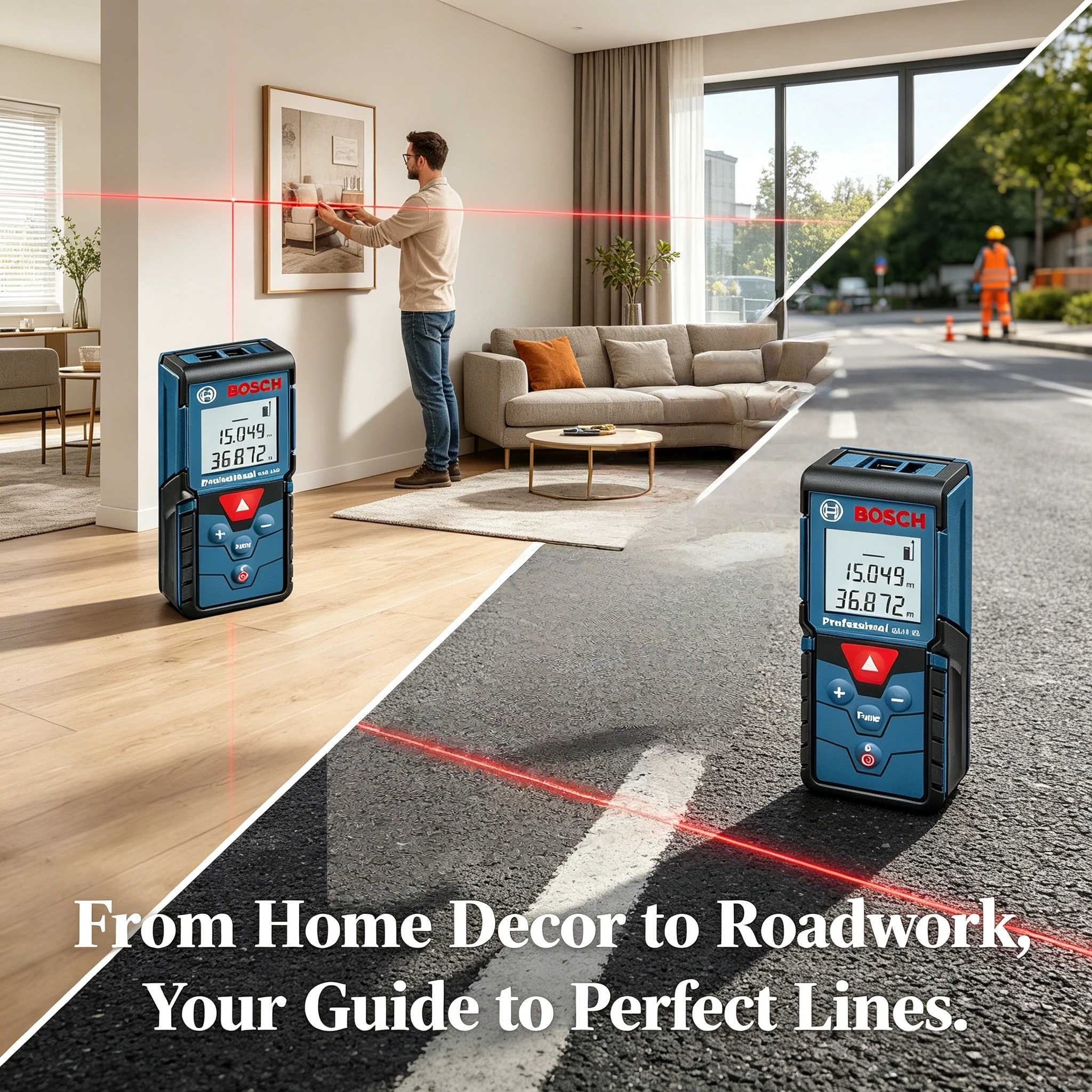 New Bosch GLM 4000 Laser Measure, IP54 Dust/Water Resistant, Easy-to-Read Display for Bright & Low-Light Environments
New Bosch GLM 4000 Laser Measure, IP54 Dust/Water Resistant, Easy-to-Read Display for Bright & Low-Light Environments