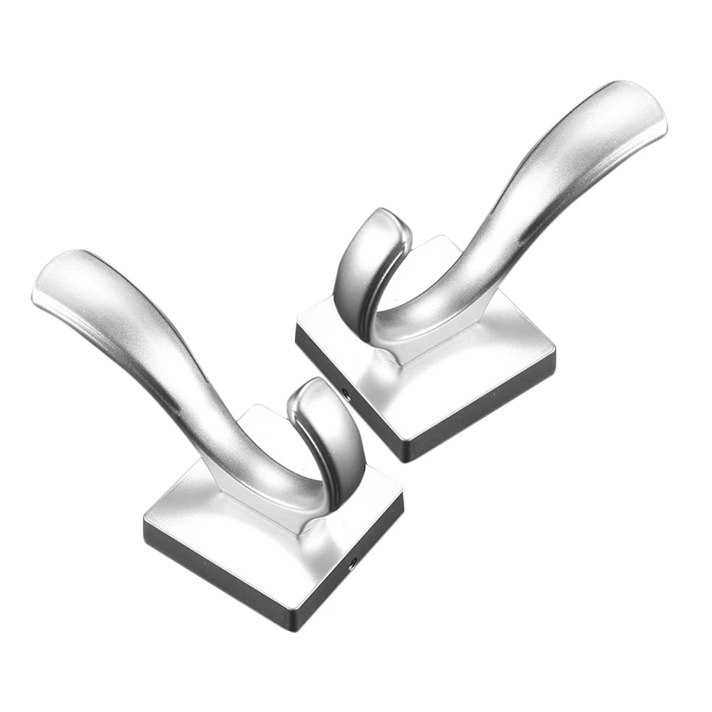 2pcs Door Hook Wardrobe Hangers Silver Bathroom Storage Hooks Home Wall Organizer Metal Coat Rack Aluminum Space Saver Clothes
2pcs Door Hook Wardrobe Hangers Silver Bathroom Storage Hooks Home Wall Organizer Metal Coat Rack Aluminum Space Saver Clothes