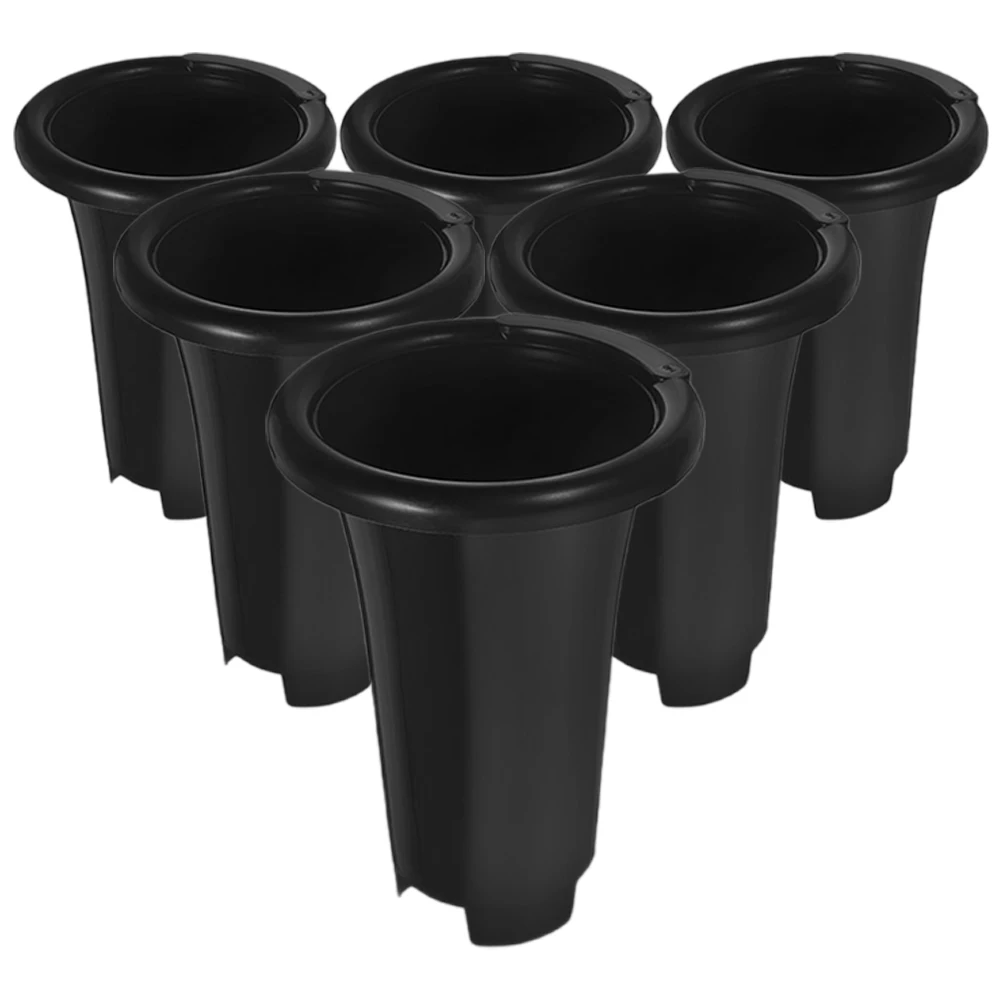 6 Pcs chid Pots Large Flower Pot Extra Thick Round Design Plastic Garden Planters Root Growing Container Ventilated
6 Pcs chid Pots Large Flower Pot Extra Thick Round Design Plastic Garden Planters Root Growing Container Ventilated