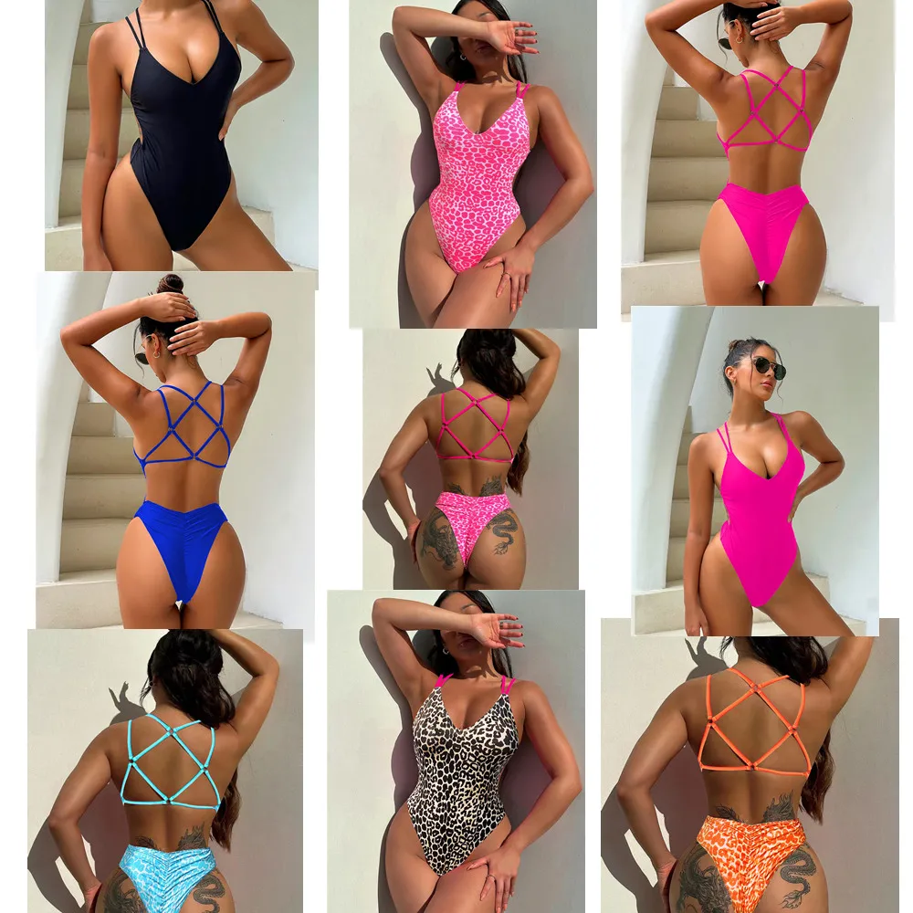 2025 Sexy Swimsuit Pad Beach One Piece Swimwear Women Traje De Bano Mujer Trikini Maio Biquini Badpak Maillot Femme stroj
2025 Sexy Swimsuit Pad Beach One Piece Swimwear Women Traje De Bano Mujer Trikini Maio Biquini Badpak Maillot Femme stroj