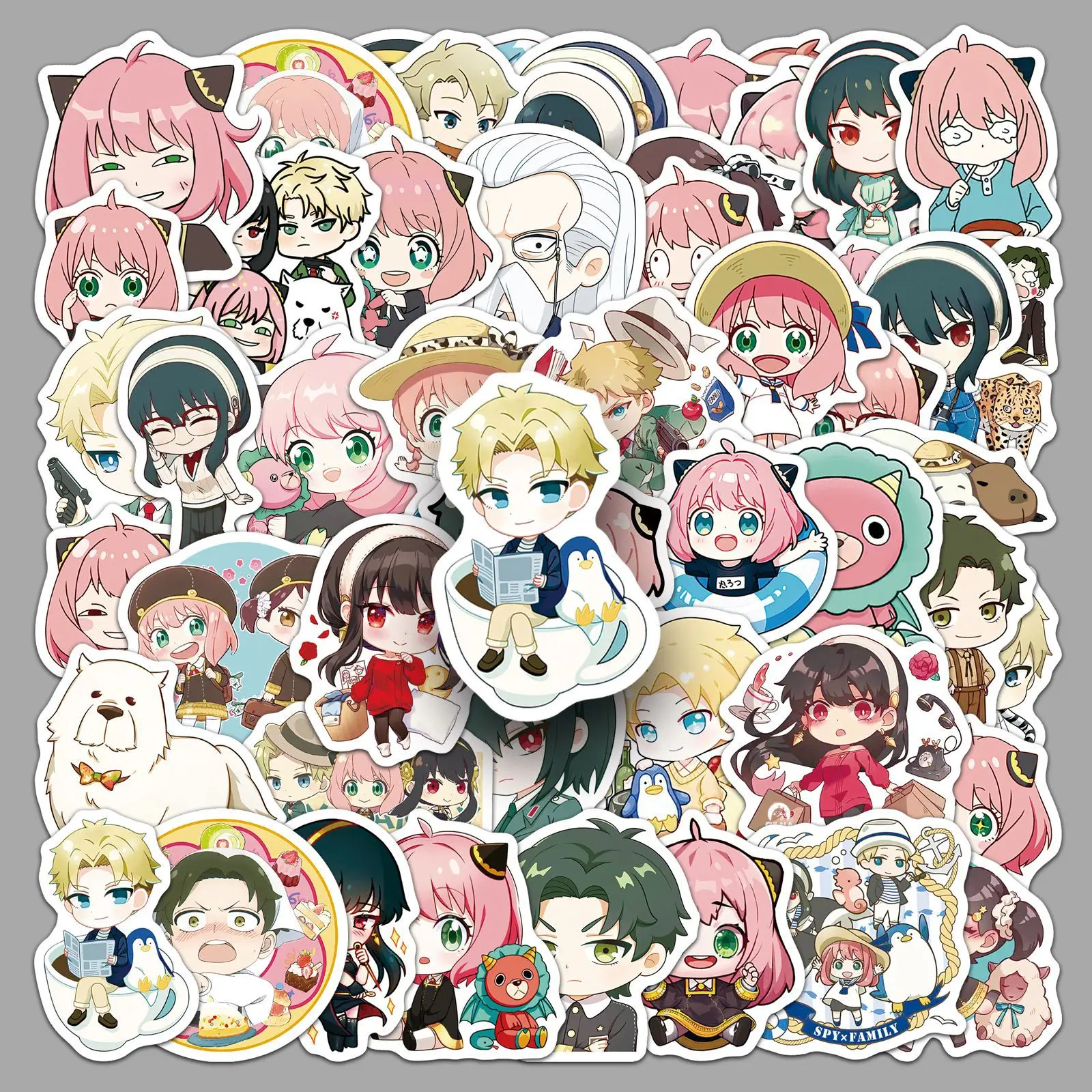50PCS Cartoon SPY×FAMILY Graffiti Stickers Creative Decorative Guitar Laptop Suitcase DIY Toys Gifts Stickers Kids Toys Gifts
50PCS Cartoon SPY×FAMILY Graffiti Stickers Creative Decorative Guitar Laptop Suitcase DIY Toys Gifts Stickers Kids Toys Gifts