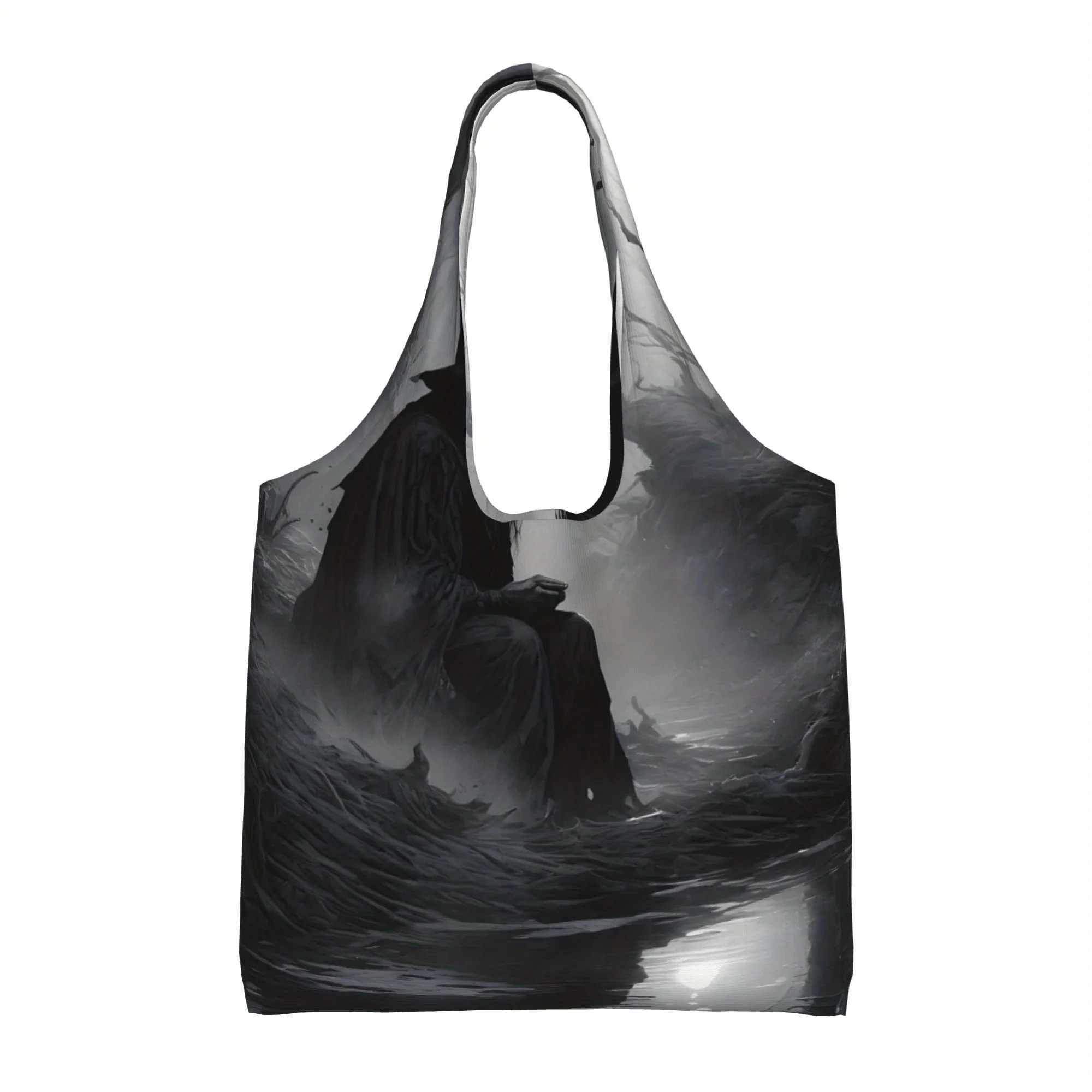1pc Large Capacity Canvas Shoulder Bag - 14.2x22.8 Inches Women'S Casual Reusable Tote for Shopping, Travel & Beach, Spring
1pc Large Capacity Canvas Shoulder Bag - 14.2x22.8 Inches Women'S Casual Reusable Tote for Shopping, Travel & Beach, Spring