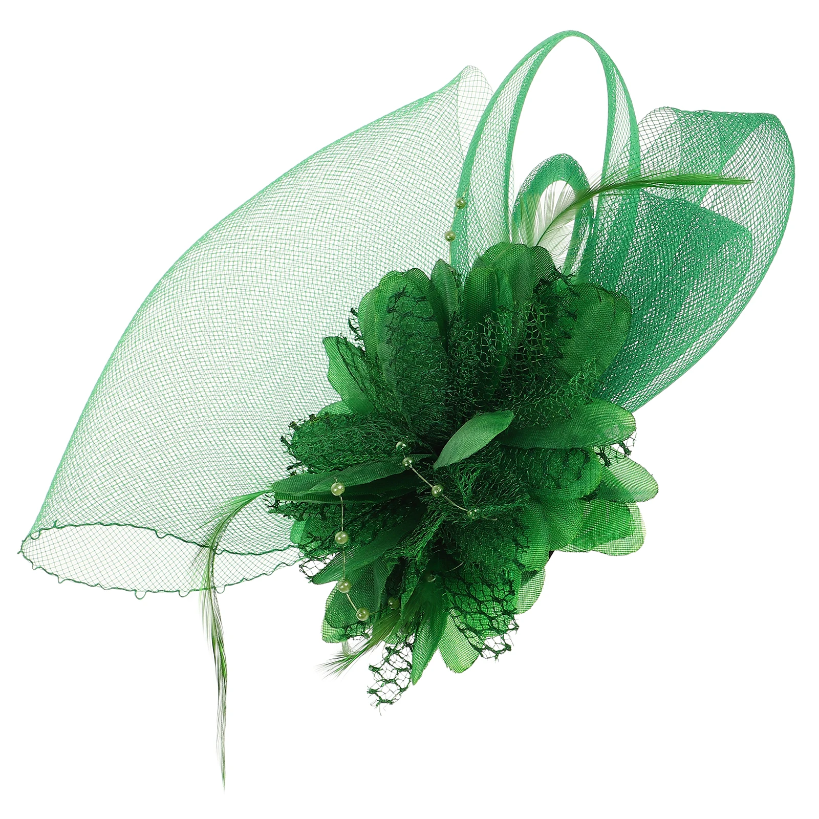 Flower Hair Accessories Green Bolero Hat Fascinators Women Hats Tea Party Wedding Photoshoot Mini Hat Clip Netted Flower
Flower Hair Accessories Green Bolero Hat Fascinators Women Hats Tea Party Wedding Photoshoot Mini Hat Clip Netted Flower