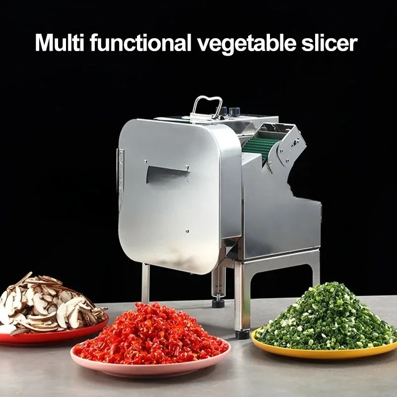 Top Quality200-240W Commercial Vegetable Dicer 150-200KG/H Electric Slicer Stainless Steel Food Processor For Catering Business
Top Quality200-240W Commercial Vegetable Dicer 150-200KG/H Electric Slicer Stainless Steel Food Processor For Catering Business