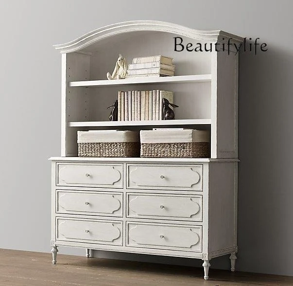 Children's Room Locker Chest of Six Drawers Carved White Chest of Drawer Storage Cabinet French Country decoración hogar
Children's Room Locker Chest of Six Drawers Carved White Chest of Drawer Storage Cabinet French Country decoración hogar