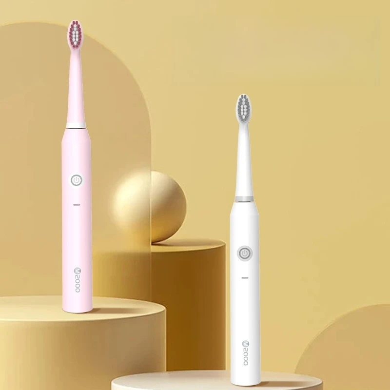 Водонепроницаемая электрическая зубная щетка IPX7 # Перезаряжаемая, мягкая и средняя щетина, 3 режима, минималистичный дизайн для взрослых 
Водонепроницаемая электрическая зубная щетка IPX7 # Перезаряжаемая, мягкая и средняя щетина, 3 режима, минималистичный дизайн для взрослых