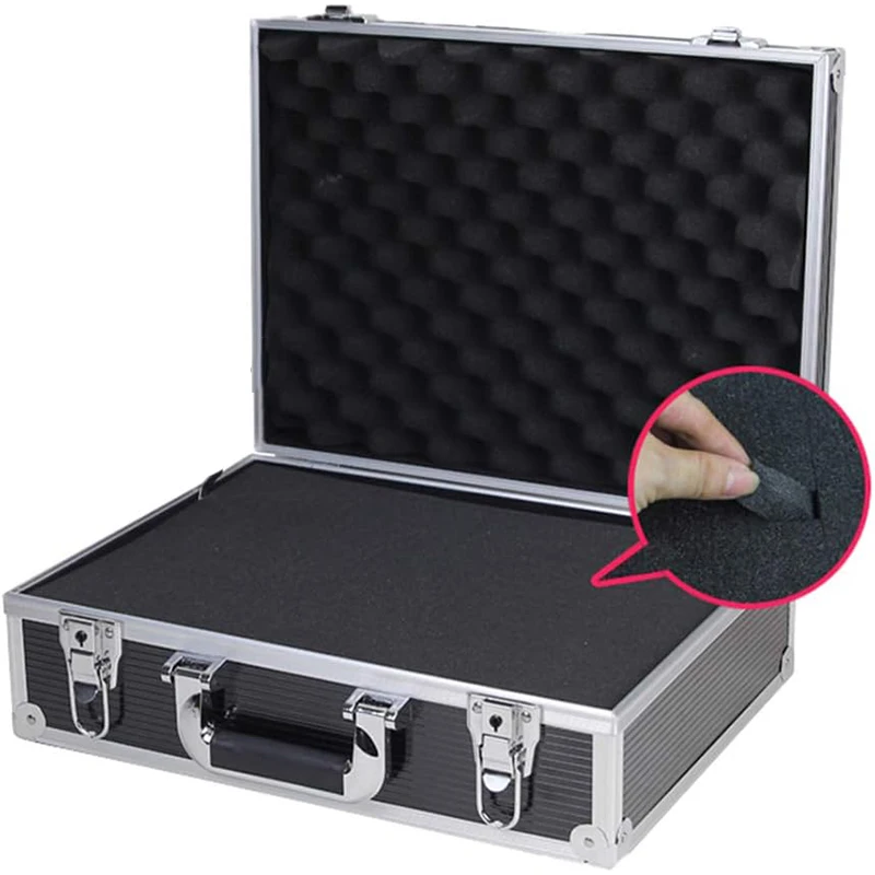 Tool Box Aluminium Equipment Case Protable Toolbox for Mechanic Large Capacity Suitcase Hard Case Rectangular toolbox
Tool Box Aluminium Equipment Case Protable Toolbox for Mechanic Large Capacity Suitcase Hard Case Rectangular toolbox