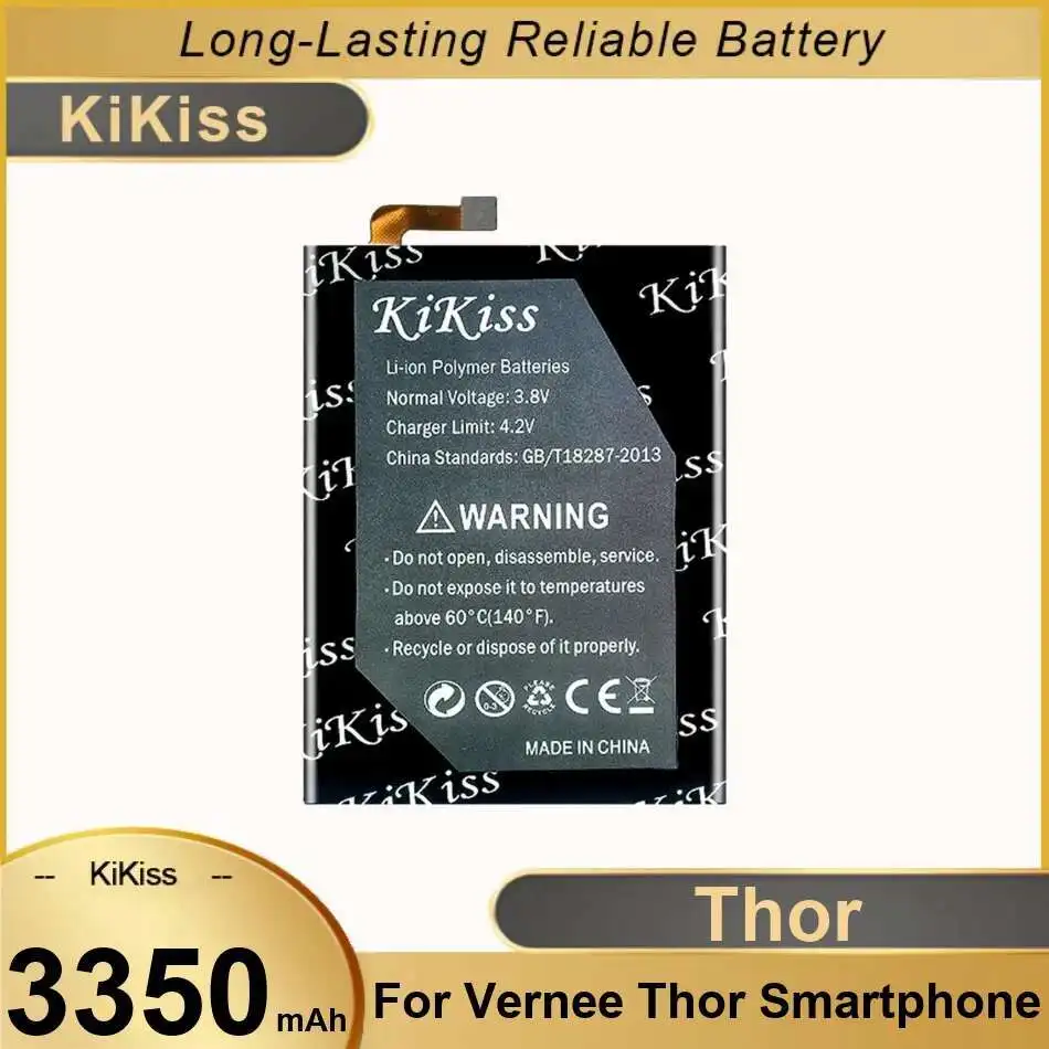 Для смартфона Vernee Thor, аккумулятор для мобильного телефона, 3350 мАч, долговечный
Для смартфона Vernee Thor, аккумулятор для мобильного телефона, 3350 мАч, долговечный