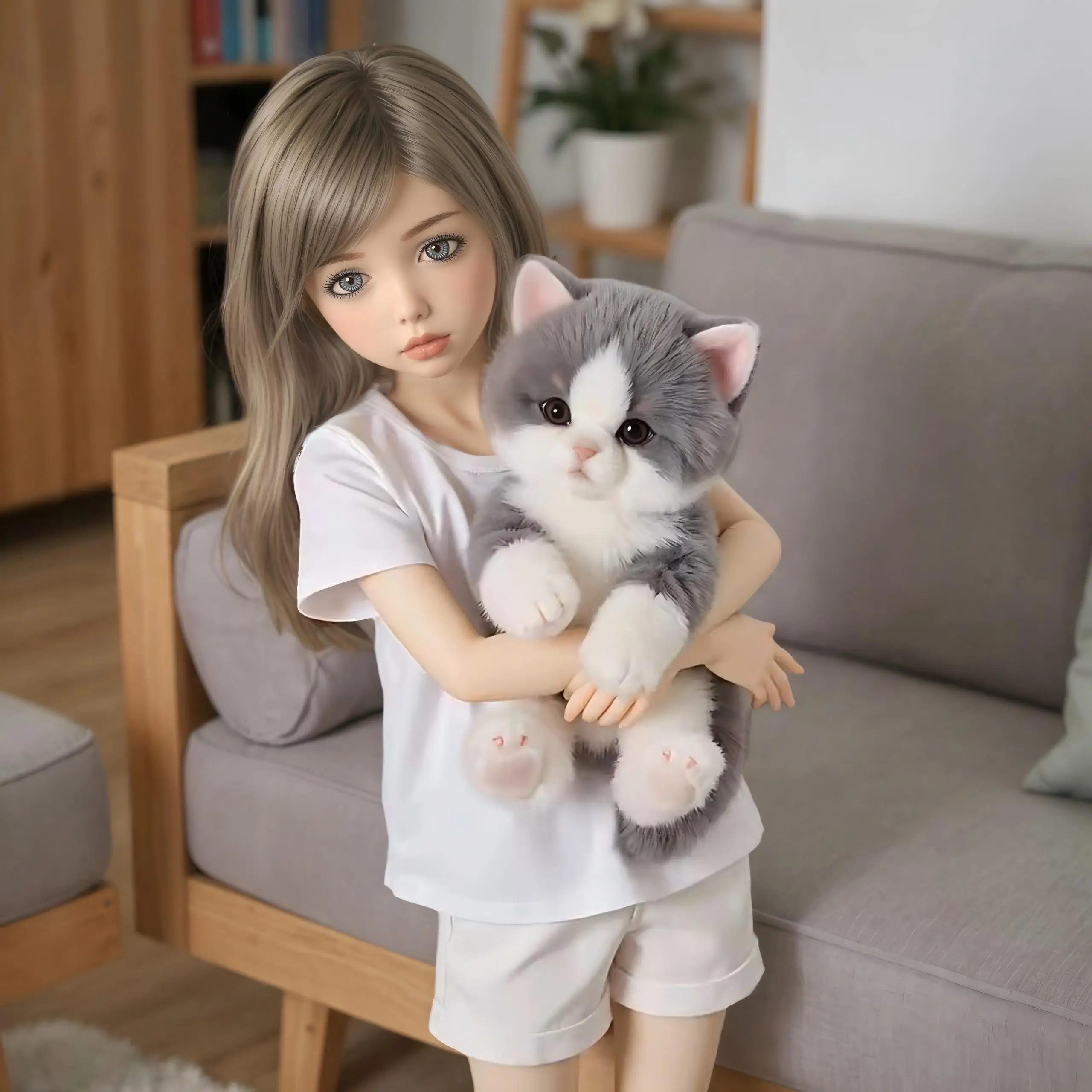 40-дюймовая кукла TPE, всего тела,sturдные кости, универсальные позы, изысканный макияж, нежная кожа, подходит для фотографий, вечеринок.
40-дюймовая кукла TPE, всего тела,sturдные кости, универсальные позы, изысканный макияж, нежная кожа, подходит для фотографий, вечеринок.