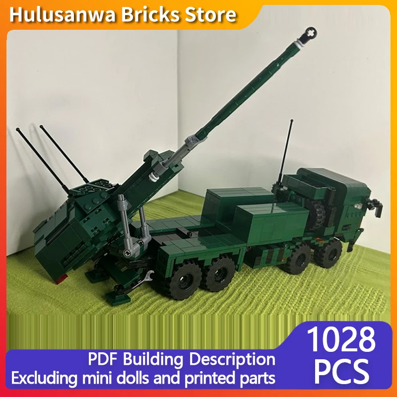 Self-Propelled Artillery Model MOC Building Bricks War Equipment Modular Technology Gifts Holiday Assemble Children Toys Suit
Self-Propelled Artillery Model MOC Building Bricks War Equipment Modular Technology Gifts Holiday Assemble Children Toys Suit