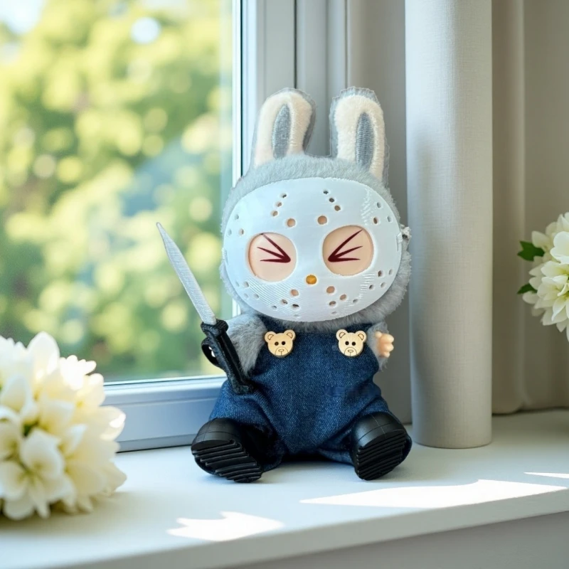17 см маска ужасов Labubu на Хэллоуин для V1 V2 V3, кукла Labubu, маска черепа, креативный реквизит для одевания, детские игрушки, Рождественский подарок
17 см маска ужасов Labubu на Хэллоуин для V1 V2 V3, кукла Labubu, маска черепа, креативный реквизит для одевания, детские игрушки, Рождественский подарок