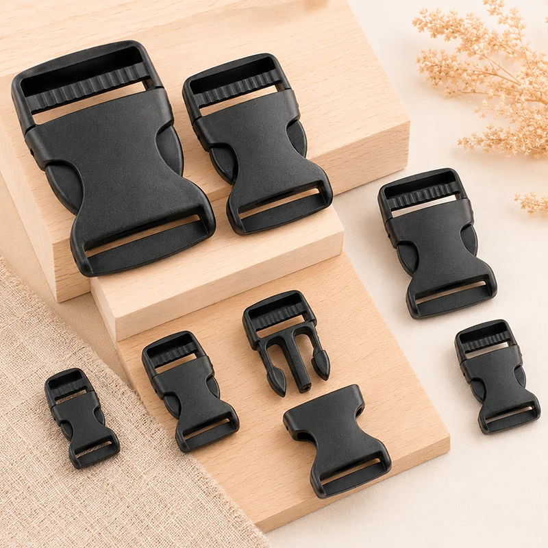 30Pcs 10-50mm Black Plastic Side Release Buckles for Backpack Strap Luggage Webbing Belt Adjuster Closure DIY Accessories Kit
30Pcs 10-50mm Black Plastic Side Release Buckles for Backpack Strap Luggage Webbing Belt Adjuster Closure DIY Accessories Kit