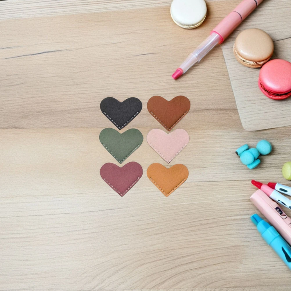 6pcs Heart-Shaped Bookmarks for Kids Women Portable Corner Page Markers Sturdy Cute Bookmark Set Reading Gift Cool Men
6pcs Heart-Shaped Bookmarks for Kids Women Portable Corner Page Markers Sturdy Cute Bookmark Set Reading Gift Cool Men