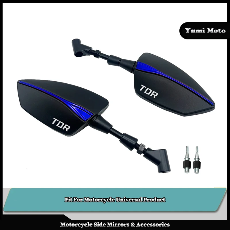 Motorcycle CNC Universal Adjustabale Rearview Mirror Side Rear View HD MIRRORS Fit For YAMAHA TDR125 TDR250 TDR350 TDR500
Motorcycle CNC Universal Adjustabale Rearview Mirror Side Rear View HD MIRRORS Fit For YAMAHA TDR125 TDR250 TDR350 TDR500
