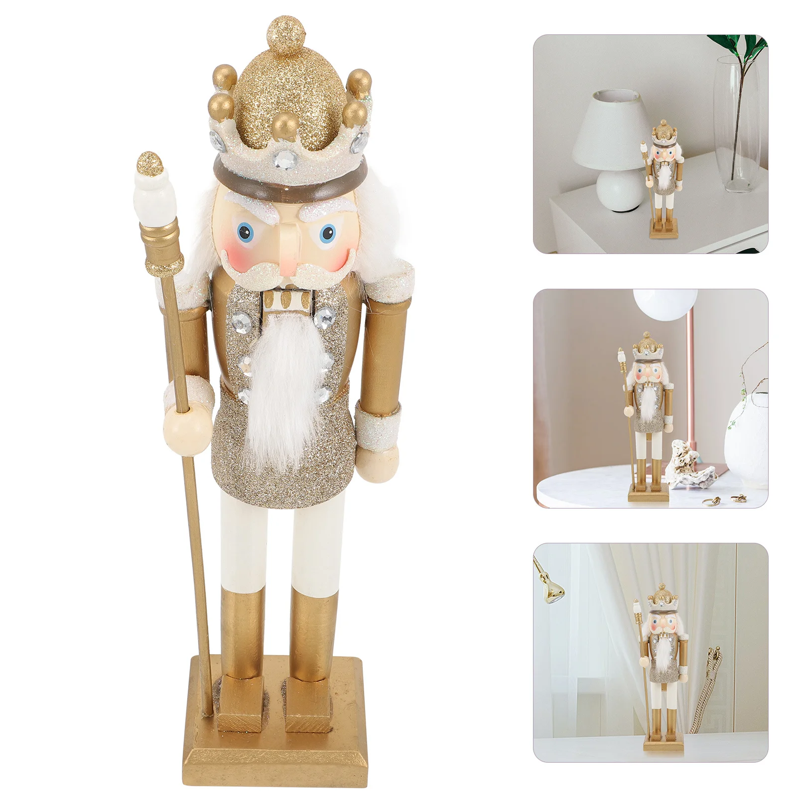 1pc Wooden Nutcracker Soldier Decor Sturdy Holiday Home Office Desktop Decoration Xmas Table Ornament Wedding Party Supply
1pc Wooden Nutcracker Soldier Decor Sturdy Holiday Home Office Desktop Decoration Xmas Table Ornament Wedding Party Supply