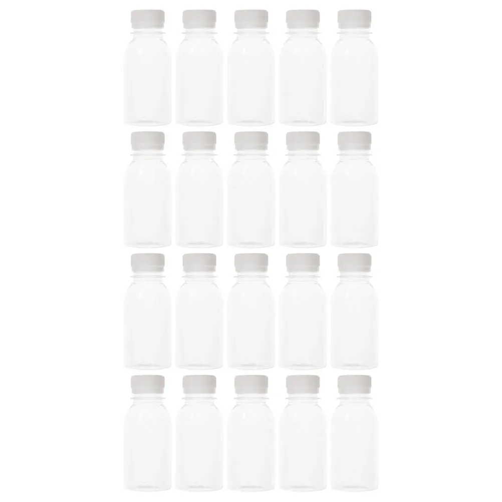 20 Pcs Milk Bottle Workplace Bottles Empty Small with Lids Transparent Clear Abs Leakproof Carton for Drinks
20 Pcs Milk Bottle Workplace Bottles Empty Small with Lids Transparent Clear Abs Leakproof Carton for Drinks