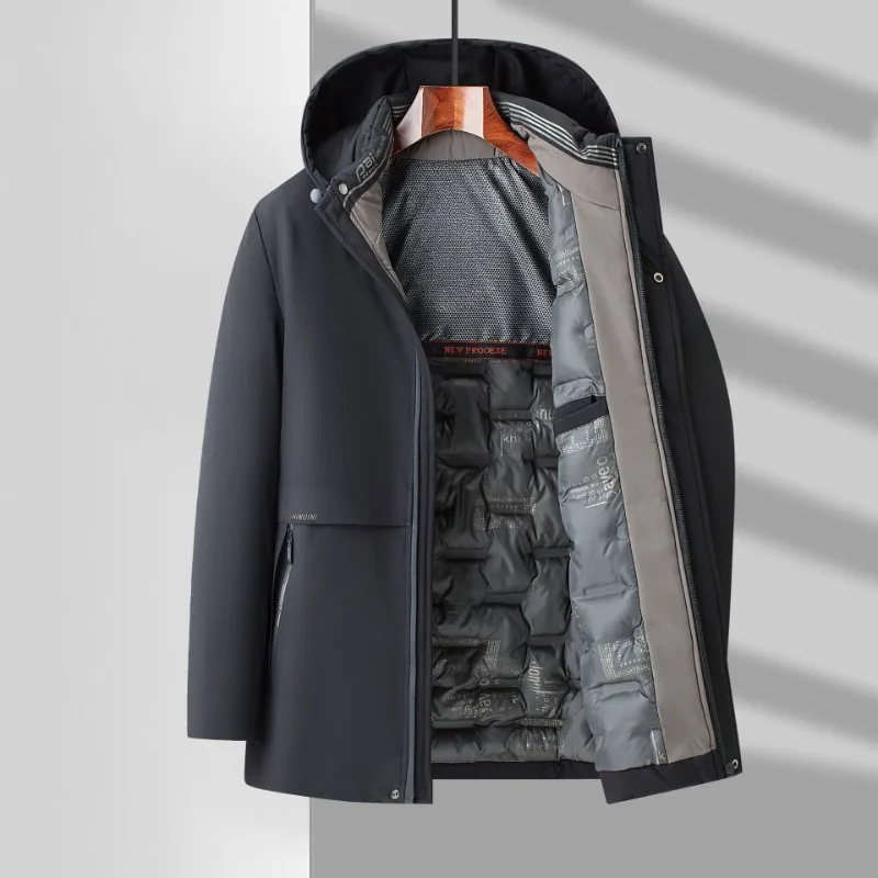 Parka Men Coats 2024 Winter Jacket Men Thicken Hooded Waterproof Outwear Warm Coat Fathers' Clothing Casual Men's Overcoat
Parka Men Coats 2024 Winter Jacket Men Thicken Hooded Waterproof Outwear Warm Coat Fathers' Clothing Casual Men's Overcoat