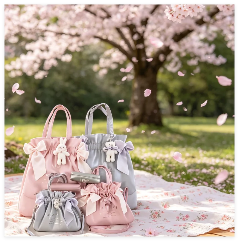 Japanese New Pearl Pencil Case Bags Lolita Messenger Bag Cute Cartoon Pendant Sweet Letter Bow Large Capacity Backpacks Women
Japanese New Pearl Pencil Case Bags Lolita Messenger Bag Cute Cartoon Pendant Sweet Letter Bow Large Capacity Backpacks Women