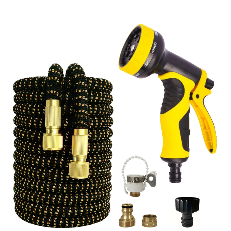 25FT-125FT Expandable Garden Watering Hose High Pressure Car Wash Magic Flexible Water Hose Jardin Irrigation Cleaning Tools
25FT-125FT Expandable Garden Watering Hose High Pressure Car Wash Magic Flexible Water Hose Jardin Irrigation Cleaning Tools 