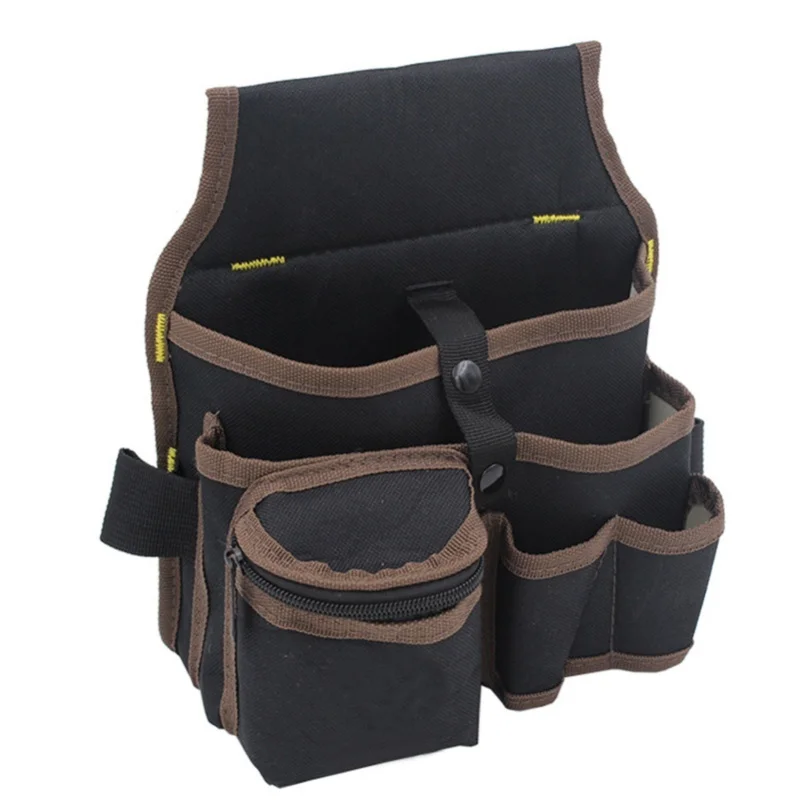 Oxford Cloth Tool Waist Bag Multifunctional Multi Pockets With Belt Tool Storage Organizer Black And Brown
Oxford Cloth Tool Waist Bag Multifunctional Multi Pockets With Belt Tool Storage Organizer Black And Brown