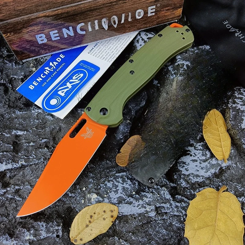 BM 15535 Folding Knife High Hardness Sharp Outdoor Camping Barbecue Fishing Portable Small Knife Field Self-defense Knife 
BM 15535 Folding Knife High Hardness Sharp Outdoor Camping Barbecue Fishing Portable Small Knife Field Self-defense Knife