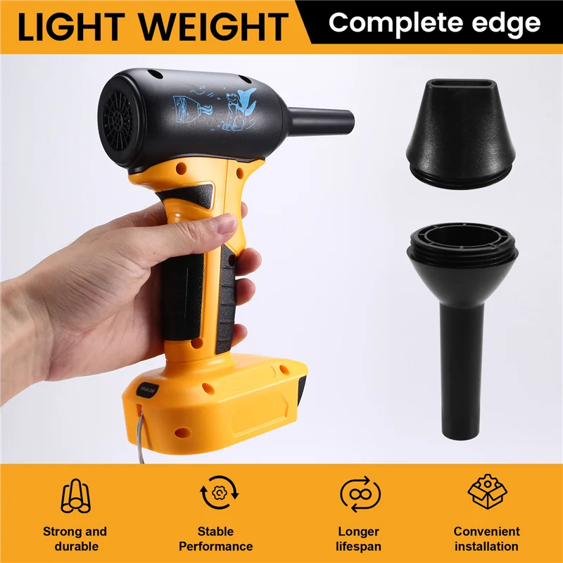 -X07A For 18V 20V Battery Electric High Power Dust Blower 4 Gear Adjust Cordless Air Blower Brushless Power Tool
-X07A For 18V 20V Battery Electric High Power Dust Blower 4 Gear Adjust Cordless Air Blower Brushless Power Tool