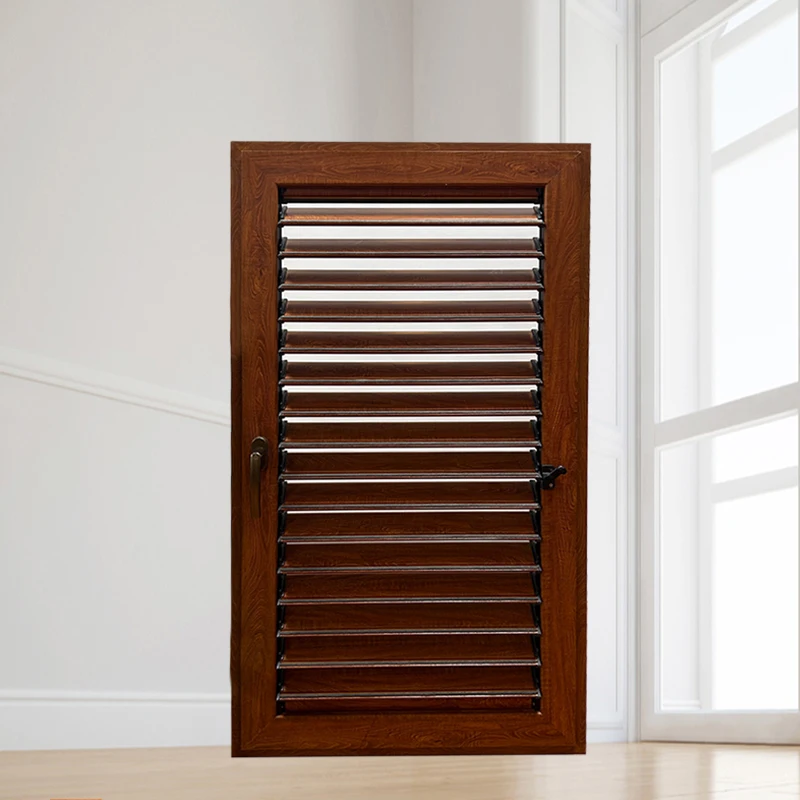 Aluminum Casement Window with Shutters Customized Product Good Quality Good Wind Resistance
Aluminum Casement Window with Shutters Customized Product Good Quality Good Wind Resistance