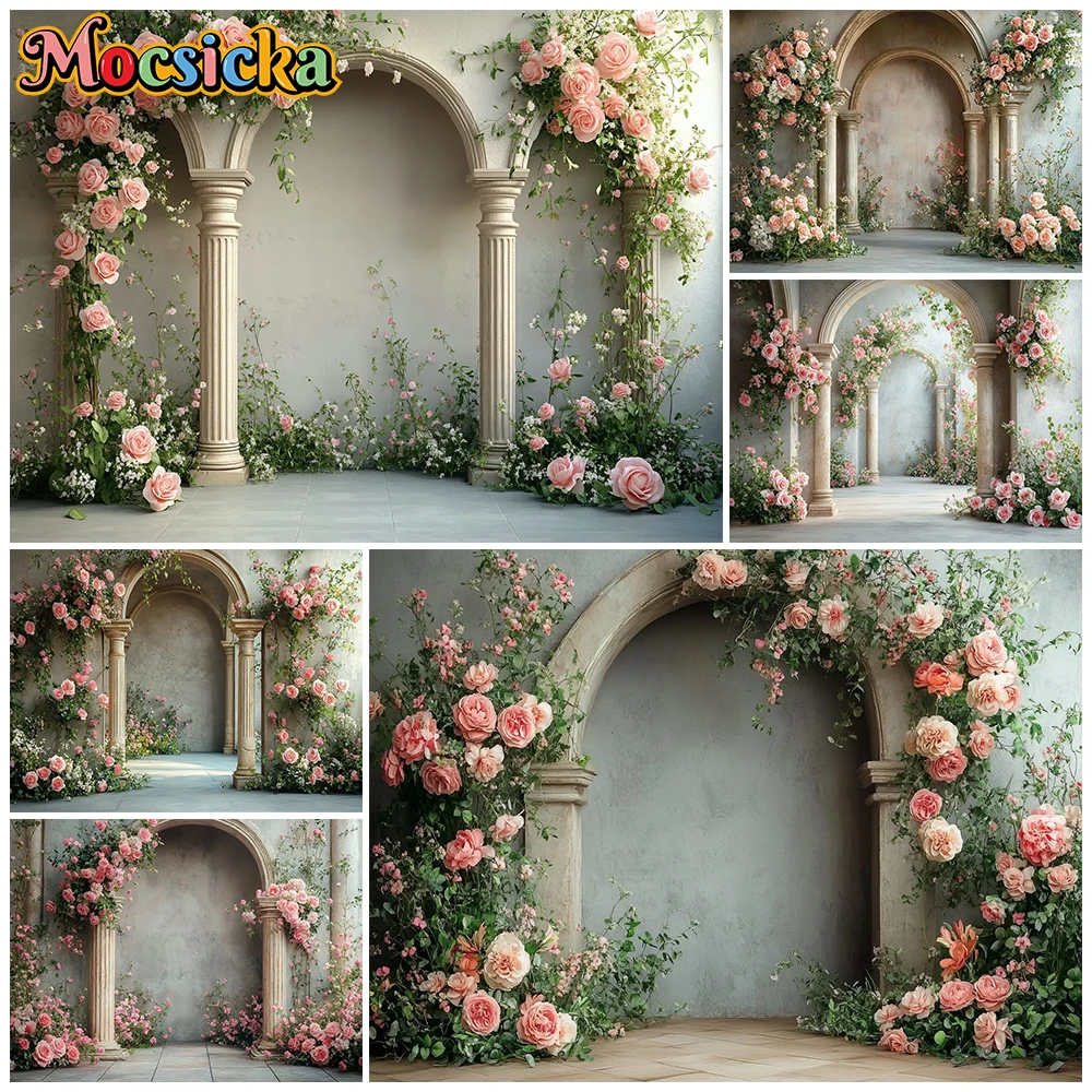 Mocsicka Photography Backdrop Spring Flowers Grey Wall Decorations Photo Background Props Birthday Wedding Party Supplies Banner
Mocsicka Photography Backdrop Spring Flowers Grey Wall Decorations Photo Background Props Birthday Wedding Party Supplies Banner