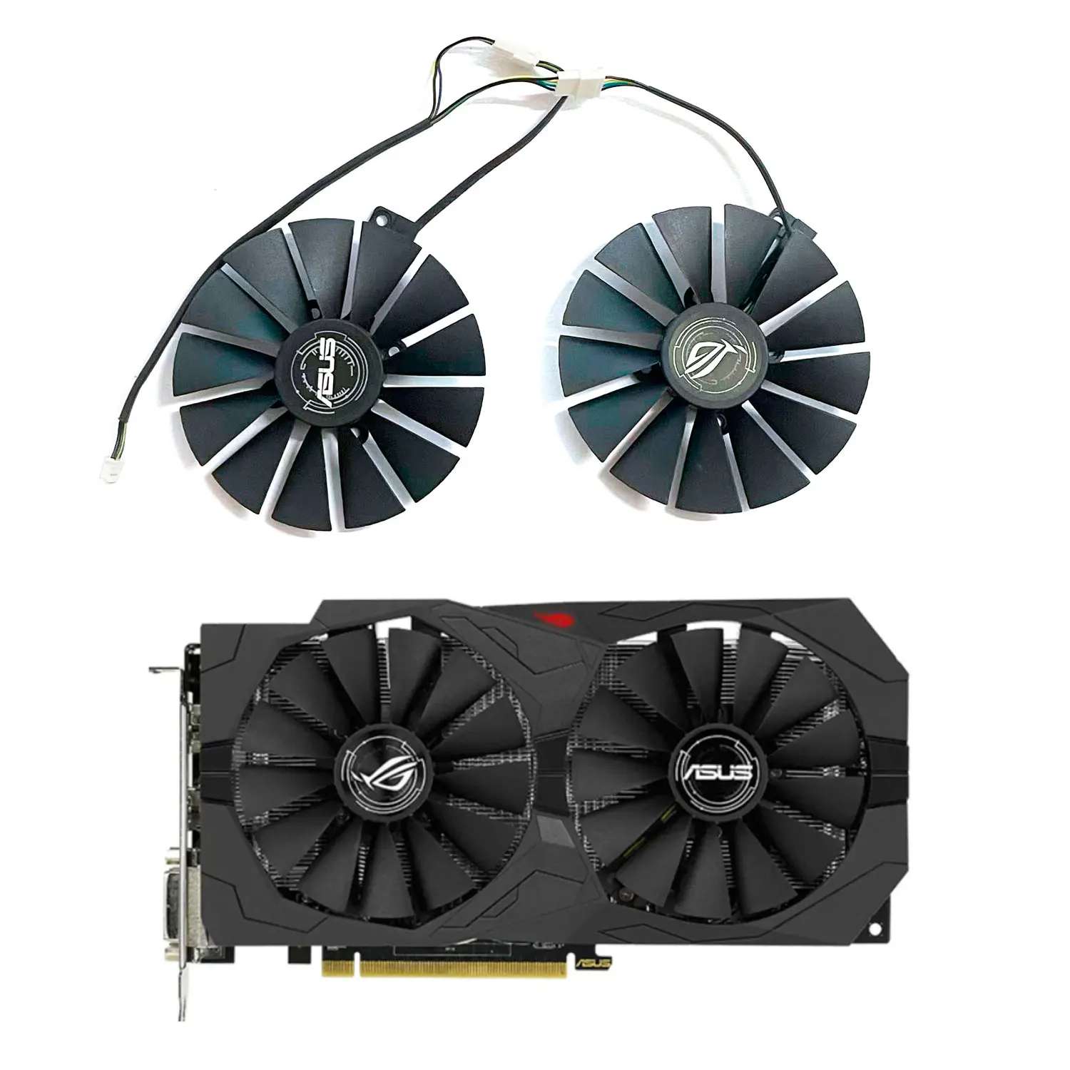 T129215SM FDC10M12S9-C 95mm Cooler Fan For ASUS STRIX RX 470 580 570 GTX 1050Ti 1070Ti 1080Ti Gaming Video Card Cooling Fan
T129215SM FDC10M12S9-C 95mm Cooler Fan For ASUS STRIX RX 470 580 570 GTX 1050Ti 1070Ti 1080Ti Gaming Video Card Cooling Fan