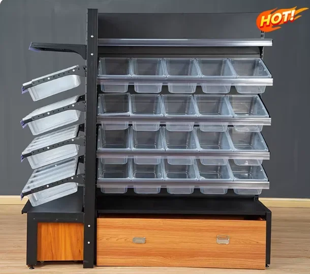 Multi-functionalSupermarket Bulk Snacks Shelves Bulk Snacks Multi-layer Shelves
Multi-functionalSupermarket Bulk Snacks Shelves Bulk Snacks Multi-layer Shelves