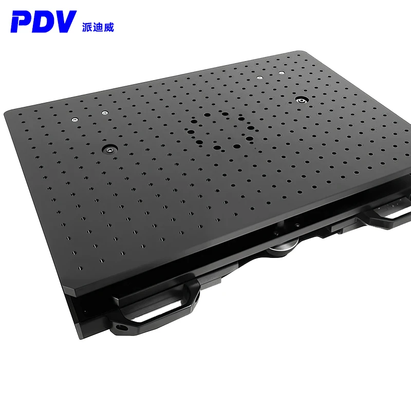 Precision manual tilting pitch table ±3 degrees, load capacity 50kg, large table surface 400*600mm, PT-QX640
Precision manual tilting pitch table ±3 degrees, load capacity 50kg, large table surface 400*600mm, PT-QX640