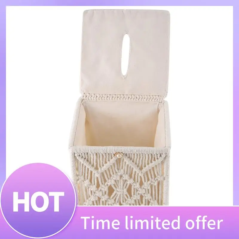 B69C Tissue Box Cover Boho Decor Square Paper Tissue Holder With Bead Buckle Macrame Napkin Tissues Organizer Home Decor
B69C Tissue Box Cover Boho Decor Square Paper Tissue Holder With Bead Buckle Macrame Napkin Tissues Organizer Home Decor
