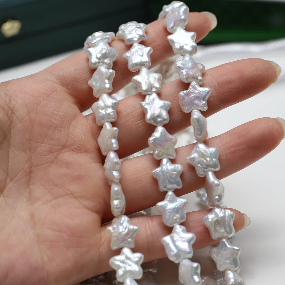 12x12mm 4A Natural Freshwater Baroque Pentagram Flawless Isolated Bead Women Gift Jewelry Make DIY Necklace Bracelet Accessories
12x12mm 4A Natural Freshwater Baroque Pentagram Flawless Isolated Bead Women Gift Jewelry Make DIY Necklace Bracelet Accessories